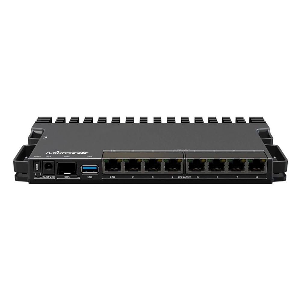 MikroTik RB5009UPr+S Black 1.4GHz 1GB 7xGb 1x2.5Gb 1xSFP+ Router