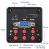 1080P HDMI VGA Industrial Digital Video Microscope Camera Electronic Magnifier & 200X C-Mount Lens view 3