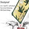 Case for Sharp Rouvo V Case Compatible with Sharp Rouvo V Phone Case Cover [with Tempered Glass Screen Protector][Hard PC + Soft Silicone][Ring Support] [Golden Reflect Light] DJL-SY view 2