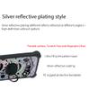 PCD P50 4g Case Compatible with PCD P50 4g Phone Case Cover [with Tempered Glass Screen Protector][Hard PC + Soft Silicone][Ring Support] [Silver Reflect Light] DYH-XGS view 3