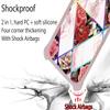 Sky Device Elite C55 Case Compatible with Sky Device Elite C55 Phone Case Cover [with Tempered Glass Screen Protector][Hard PC + Soft Silicone][Ring Support] [Colorful Reflect Light] IMDF-HMG view 2