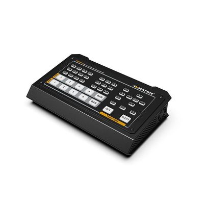 AVMATRIX HVS0401U 4 Chanel HDMI/DP PC Remote Control Video Switcher SDI USB Type-C PGM Multiview for Live Streaming Recording