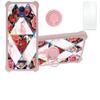ATT Calypso Case Compatible with ATT Calypso U318aa Phone Case Cover [with Tempered Glass Screen Protector][Hard PC + Soft Silicone][Ring Support] [Colorful Reflect Light] IMDF-HMG view 1