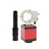 14MP VGA HDMI Lab Digital Industrial Soldering Repair Video Microscope Camera & 300X C-Mount Lens Whit 56-LED Adjustable Ring Light - Red view 1