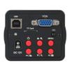 1080P VGA USB Video Recorder Industrial Electronic Digital Video Microscope Camera & 200X C-Mount Lens view 4