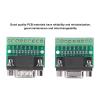DB9 Male Female Connector Adapter, DB9 Male Female Screw Terminal Screw Terminal 9 Pin 9 Hole Conversion Board for RS232 RS485 view 3