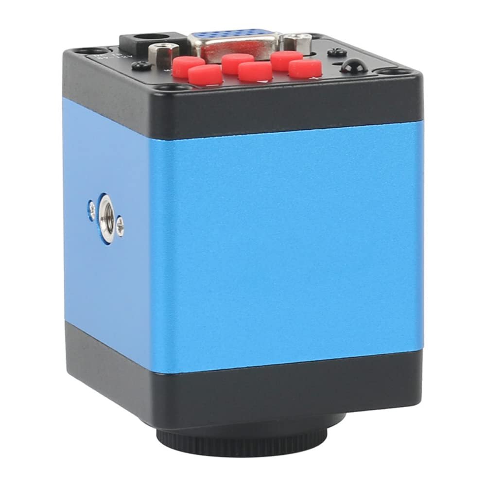 14MP VGA HDMI Lab Digital Industrial Soldering Repair Video Microscope Camera - Blue