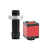 14MP VGA HDMI Lab Digital Industrial Soldering Repair Video Microscope Camera & 120X C-Mount Lens - Red view 1