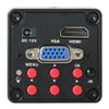 1080P HDMI VGA Industrial Digital Video Microscope Camera Electronic Magnifier & 180X C-Mount Lens view 4
