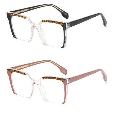 Melrose 2023 Fashion Vintage Anti Blue Light Women Glasse Retro Designer Eyeglasse Frame Ladies Clear Computer (2PCS C3+C5, 1, multiplier_x)
