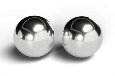 QINGZHENG-(2Pcs) 1-1/2 Inch Chrome Steel Ball Chinese Health Ball Baoding Balls Hand Exercise Stress Balls Exercise Healthy Handballs Precision Balls