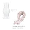 DECHOUS Replacement Shades for Lamps Oil Lamp Wick Set for Kerosene Light Glass Cover Vintage Style view 2