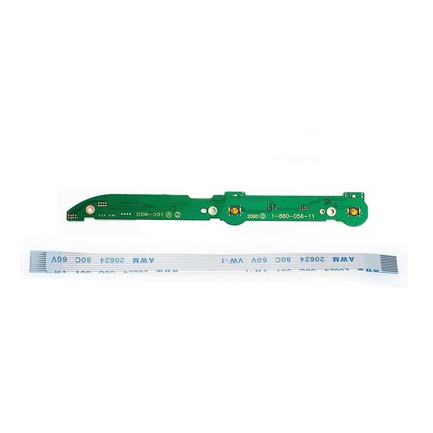 Replacement Power Button Switch Board with Ribbon Cable for SPlaystation3 PS3 2000 2500 3000 4000 Super Slim Power Button PCB Board Repair Parts (2000 with Flex Cable)