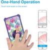 Case for Sharp Rouvo V Case Compatible with Sharp Rouvo V Phone Case Cover [with Tempered Glass Screen Protector][Hard PC + Soft Silicone][Ring Support] [Colorful Reflect Light] IMDZ-HUA451 view 4