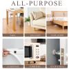 DECHOUS 20pcs Self-Adhesive Chair Leg Caps Non- Furniture Pads for Hardwood Floors Shockproof Furniture Moving Tools Easy to Install Floor Protectors for view 4