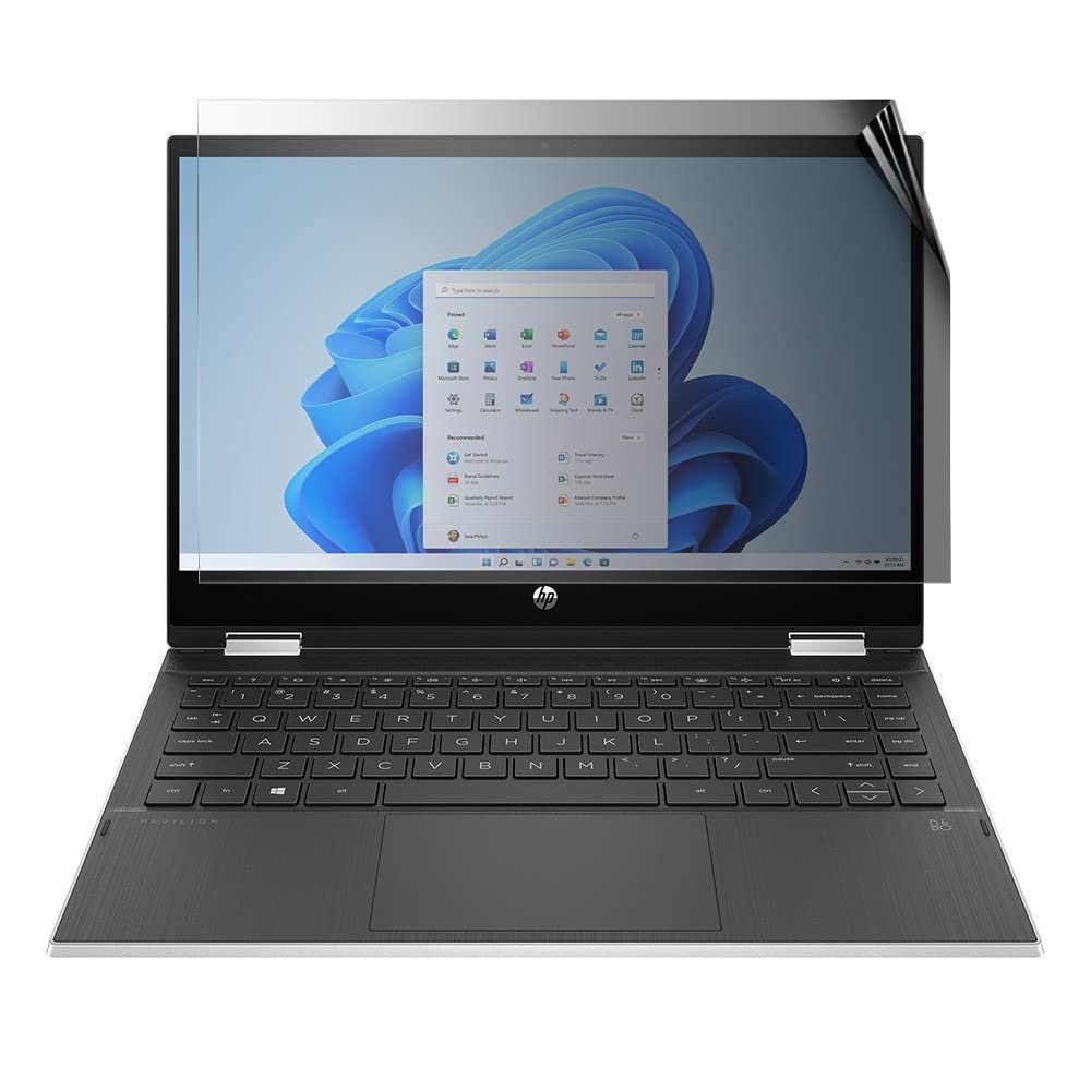 celicious Privacy 2-Way Anti-Spy Filter Screen Protector Film Compatible with HP Pavilion x360 14M DW1000