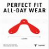 ToughAsNails Red Replacement Nose Pads Pieces for Rudy Project Rydon Sunglasses view 2