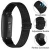 3-Pack Elastic Nylon Bands Compatible with Fitbit Inspire 3/Inspire 2/Inspire HR/Inspire, Breathable Adjustable Replacement Stretchy Nylon Loop Wristband Sport Strap for Women Men, 301 view 2