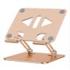 Aoviho Tablet Stand Holder for Desk Adjustable Tablet Holder, Foldable Aluminum Desktop Tablet Holder for iPad Samsung Galaxy Tabs Amazon Kindle Fire,All Tablets 4-12 inch, Gold view 1