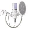 ENDORFY Solum Streaming Blanc USB Microphone for PC, White, 720p Streaming, Amazon Instant Video Compatible view 1