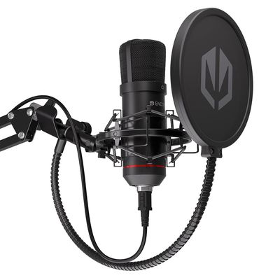 ENDORFY Solum EY1B001 High-End Damper Mount, Adjustable Pivot Points with USB Cable Screwed into The Frame, Adjustable and Rotatable Desk Mount, USB Plug & Play, EY1B001