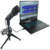 Rockville Z-Stream USB Computer Microphone Podcast Mic+Audio Technica Boom Arm view 2