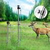 Stedan 4 Pack Trail & Game Camera Stand Mounts Thick Foldable Stainless Steel Bracket 360 Adjustable Universal Thread Connection 1/4''-20 (6 mm) for Hunting, Fishing view 3