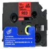 LM Tapes - Premium 1/2" (12mm) Black on Red Compatible TZe P-Touch Tape for use with Brother PT-D410BT, PTD410BT, PT-D410BTVP, PTD410BTVP Label Maker Includes Tape Size/Color Guide. view 2