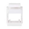 5er Link Technology Wall Plate LC/SC Fiber Optic Optical Keystone Jack Coupler Insert (Coupler not Included) (Pack of 48) view 4