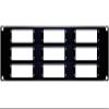 9-Grid 3U Rack Mount Cage for RF Coax Modulators view 1
