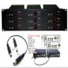 9-Grid 3U Rack Mount Cage for RF Coax Modulators view 2