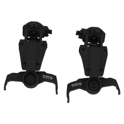 Bifrost Gear COM-RAC Tactical Helmet Rail Adapter for Howard Leight Headset (Black)