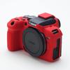 EOS R10 Case, TUYUNG Silicone Protective Housing Case Cover, Compatible with Canon EOS R10 Mirrorless Camera, Red view 1