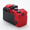 EOS R10 Case, TUYUNG Silicone Protective Housing Case Cover, Compatible with Canon EOS R10 Mirrorless Camera, Red view 3