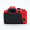 EOS R10 Case, TUYUNG Silicone Protective Housing Case Cover, Compatible with Canon EOS R10 Mirrorless Camera, Red view 4