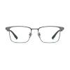 laureles Pure Titanium Square Full Frame Computer Business Eyewear Men Blue Light Blocking Reading Glasses Women (C1, 2.5, multiplier_x) view 2