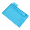 Fafeicy Silicone Electronic Repair Mat,high Temperature Resistant Heat Insulation Silicone Repair Mat or Cellphone, Computer, PCB Board