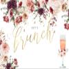 Fivan 6.5x5ft Let's Brunch Party Backdrop Event Dessert Table Background Decoration Supplies Gifts view 3