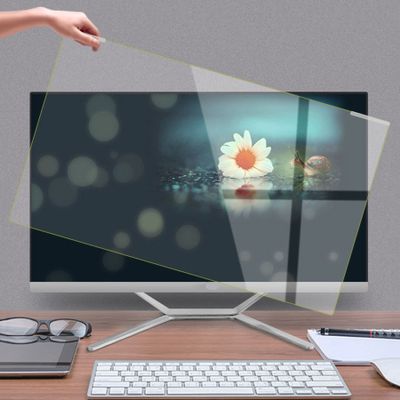 WLWLEO Easy Hanging 27/28 Inches Computer Anti Blue Light Screen Protector for 16:9 Widescreen Display, Anti-Scratch, Dust-Proof Protector Film, Removable and Reusable,28 inch