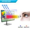 WLWLEO Easy Hanging 27/28 Inches Computer Anti Blue Light Screen Protector for 16:9 Widescreen Display, Anti-Scratch, Dust-Proof Protector Film, Removable and Reusable,28 inch view 3