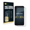 savvies Screen Protector Compatible with Samsung Galaxy S23 Plus (2 Pack) Full Coverage Tempered Glass, Black view 1