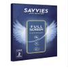 savvies Screen Protector Compatible with Samsung Galaxy S23 Plus (2 Pack) Full Coverage Tempered Glass, Black view 3