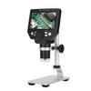 Digital Microscope for Soldering 4.3 Inch Large Base LCD Display 8MP 1-1000X Continuous Amplification Magnifier (Color : Al and Plastic Stent, Size : 1000X) view 2