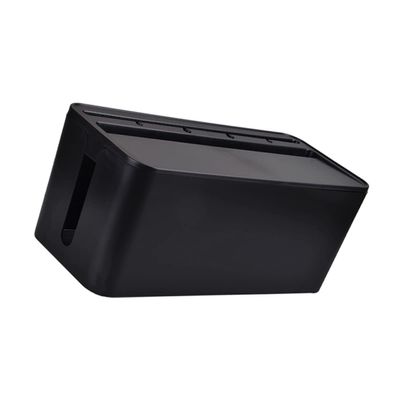 1 pc Wire Storage Box Plastic Multifunction Protection Case for Organizing Charger Socket Cables