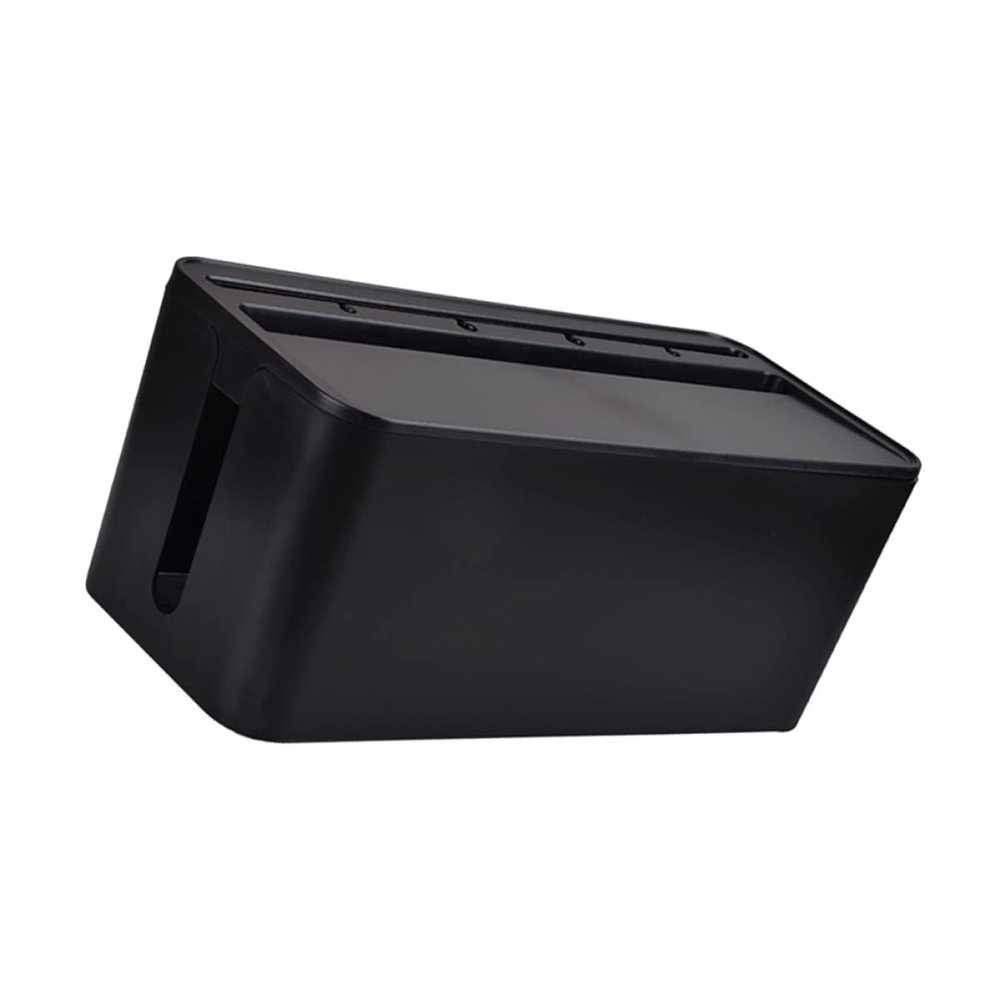 1 pc Wire Storage Box Plastic Multifunction Protection Case for Organizing Charger Socket Cables