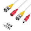 Jantoy 150ft White Video Power BNC Cable Cord Lead Wires Compatible with Kguard CCTV DVR Cameras view 2