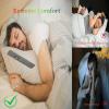 Under Pillow Speaker for Sleeping, Sleepbar Speakerr Under Pill0w, White Noise Machine Audio Pilow Speakerr, Mini Portable Sleep Earphone for Travel (Blue2) view 3