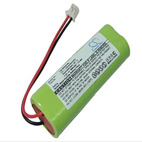 GYMSO Battery Replacement for DA 28AAAM4SMX, 40AAAM4SMX, BP-RR, DC-1 2002 Training Receiver, 2002B Receiver, 2002NC Receiver, 2002NCP Receiver, 2002T Receiver