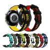 KAPPDE 20mm Watchband Strap for Garmin Vivoactive 3 Venu Soft Silicone Wristband Bracelet for Garmin Forerunner 245 245M 645 Watch (Color : Red Black) view 2