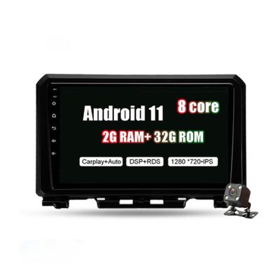 Android 11 9" IPS Touch Screen Car Stereo,Carplay RDS FM Car Radio for Suzuki Jimny 2018 2019 2020 Support USB DSP Steering Wheel Control DAB+ OBD DSP DVR+